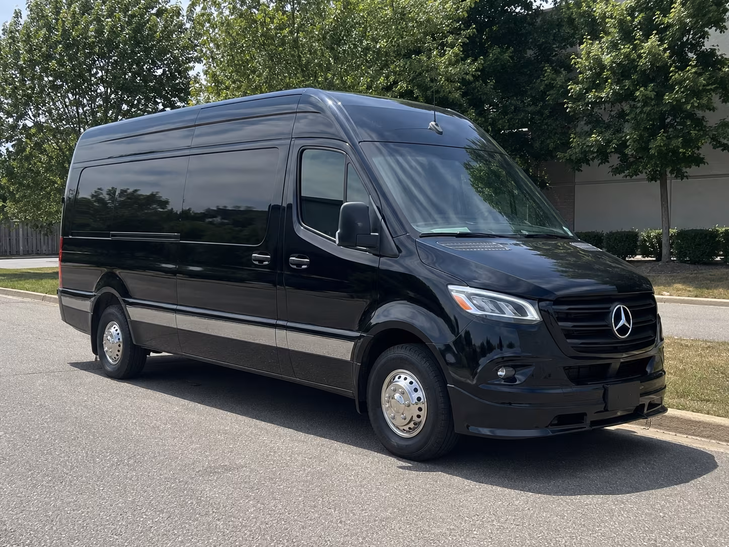 Burbank Airport Shuttle & Transportation party bus exterior