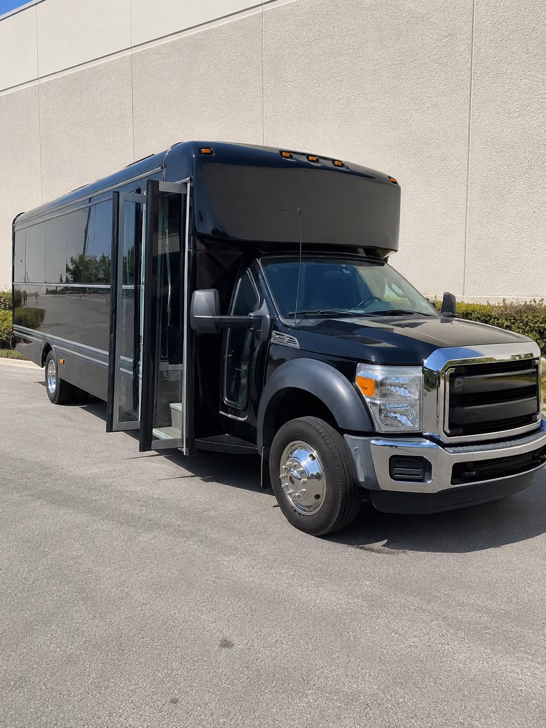 Burbank Concert & Music Festival Transportation onboard seating