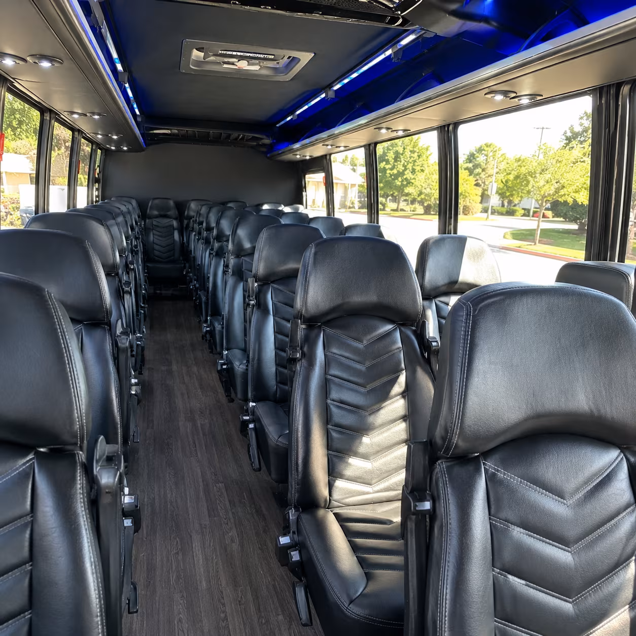 Burbank Corporate Transportation onboard seating