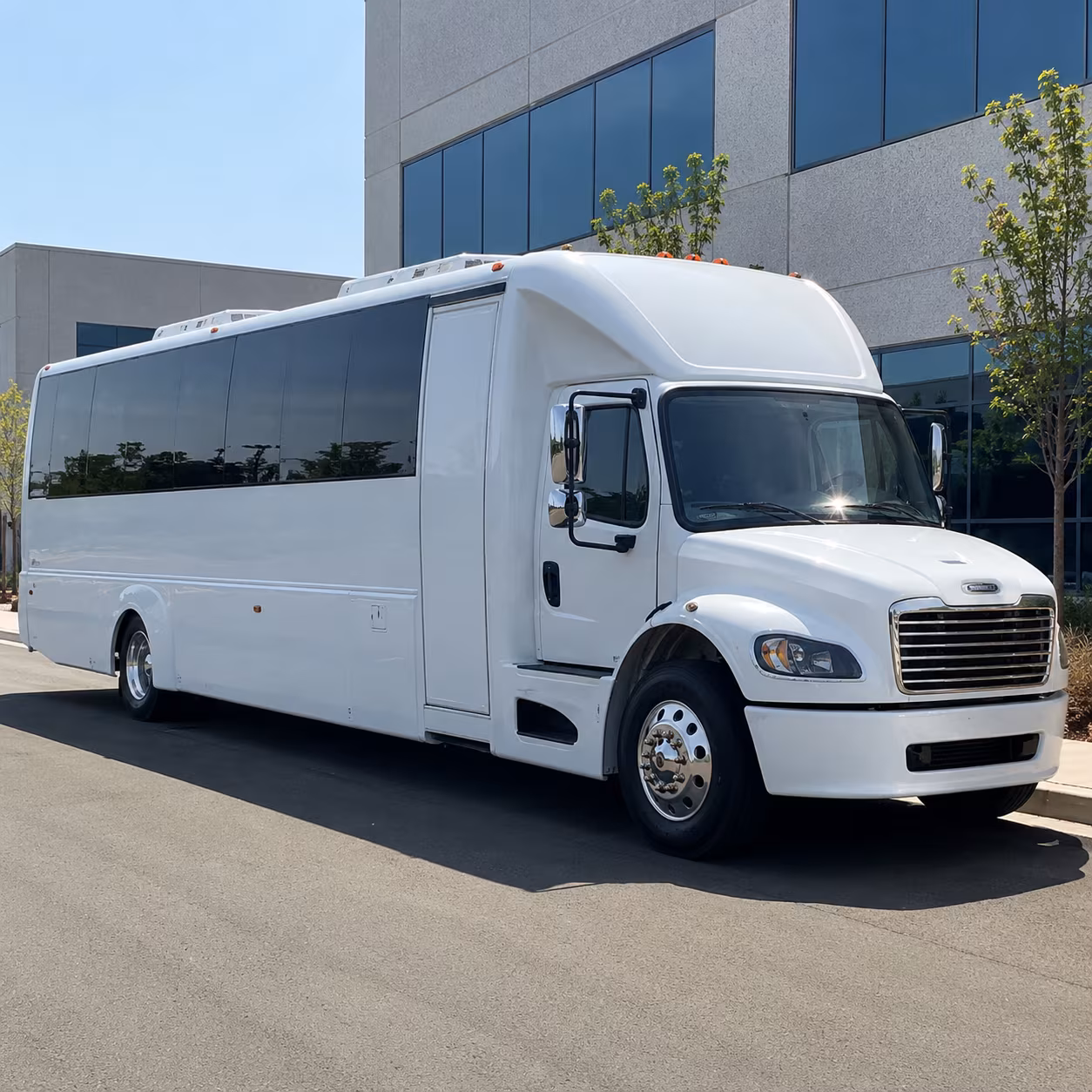 Burbank Prom & Homecoming Transportation party bus exterior