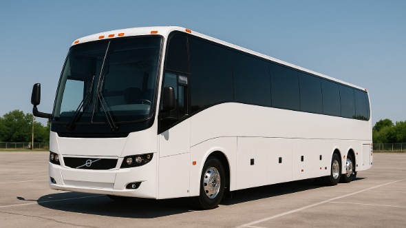 Exterior of Charter Bus Company Arcadia's 40 Passenger Party Bus in Arcadia