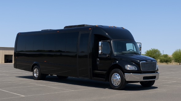 burbank employee shuttle minibus rental