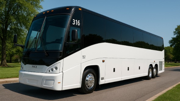 burbank sporting event transportation charter bus rental